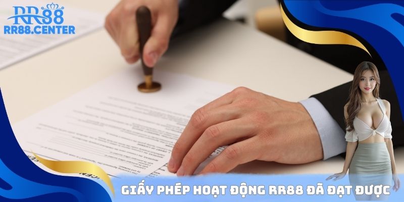 Giấy phép hoạt động RR88 quan trọng đã đạt được